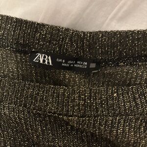 Zara sparkley long sleeve worn once